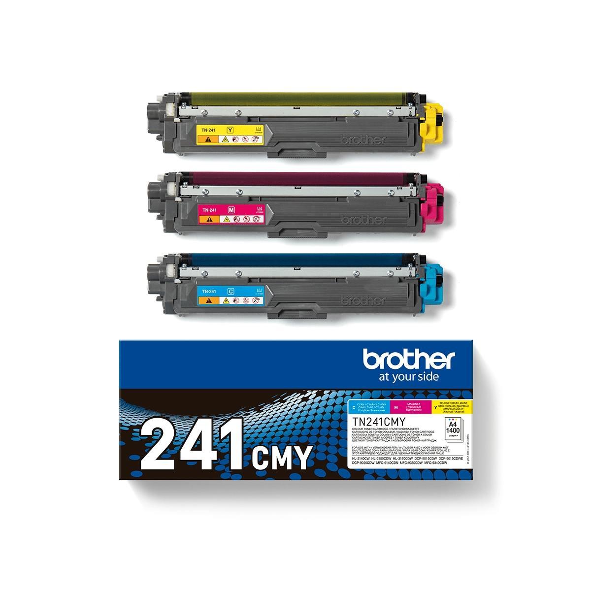 Kit Toner Originale (TN-241, TN241CMY) BROTHER DCP9020 (3x1,4K)