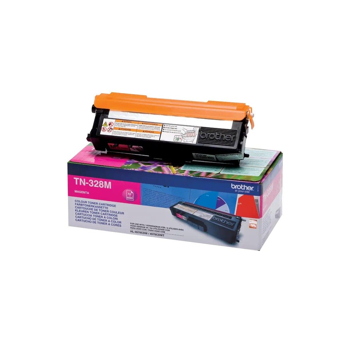 Toner Originale (TN328, TN328M) BROTHER HL-L8250CDN (6K) MAGENTA
