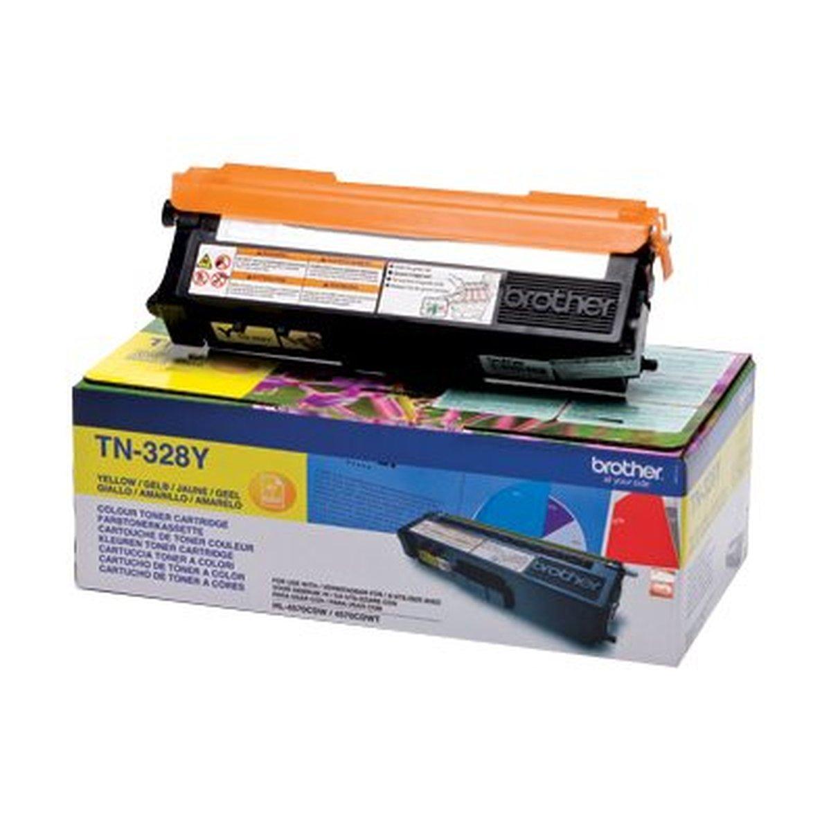 Toner Originale (TN328, TN328Y) BROTHER HL-L8250CDN (6K) GIALLO