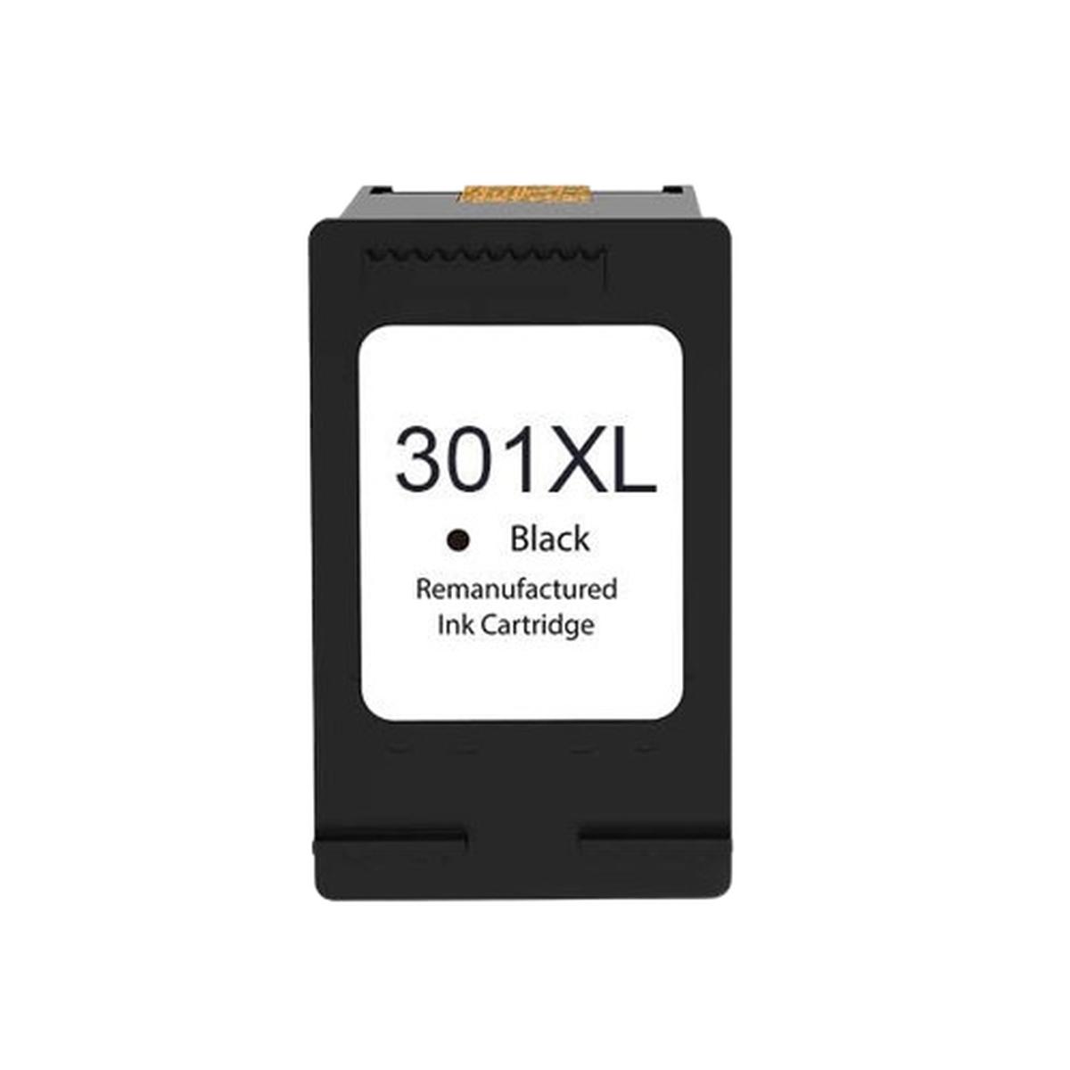 Cartuccia Rigenerata (CH563EE, 301XL) per HP DeskJet 1010 (20ml) NERO