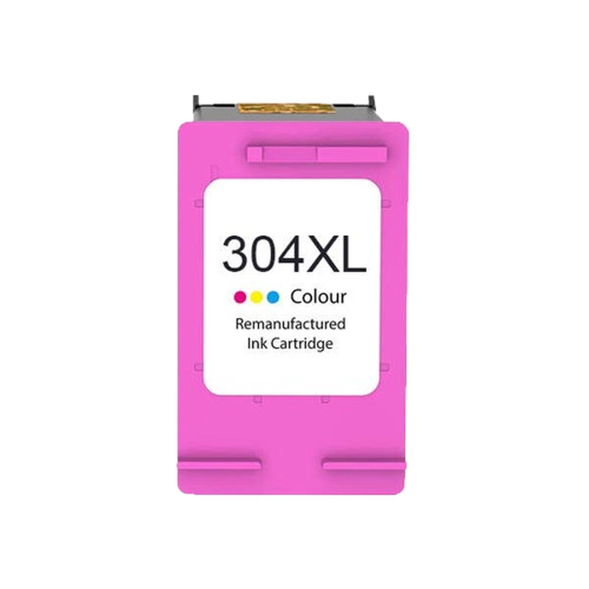 Cartuccia Rigenerata (N9K07AE, 304XL) per HP DeskJet 3720 (18ml) COLORE