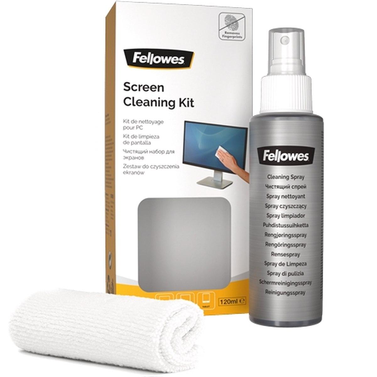 Kit Fellowes per la pulizia dello schermo