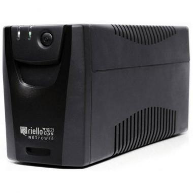 Riello Net Power UPS 600 VA/360W - Tecnologia Line Interactive - USB, 2x Shucko