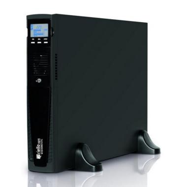 Riello Vision Dual UPS 3000VA 2700W - 10` Line Interactive 8x IEC 320, 1x C19, USB 2.0, RS-232 nero