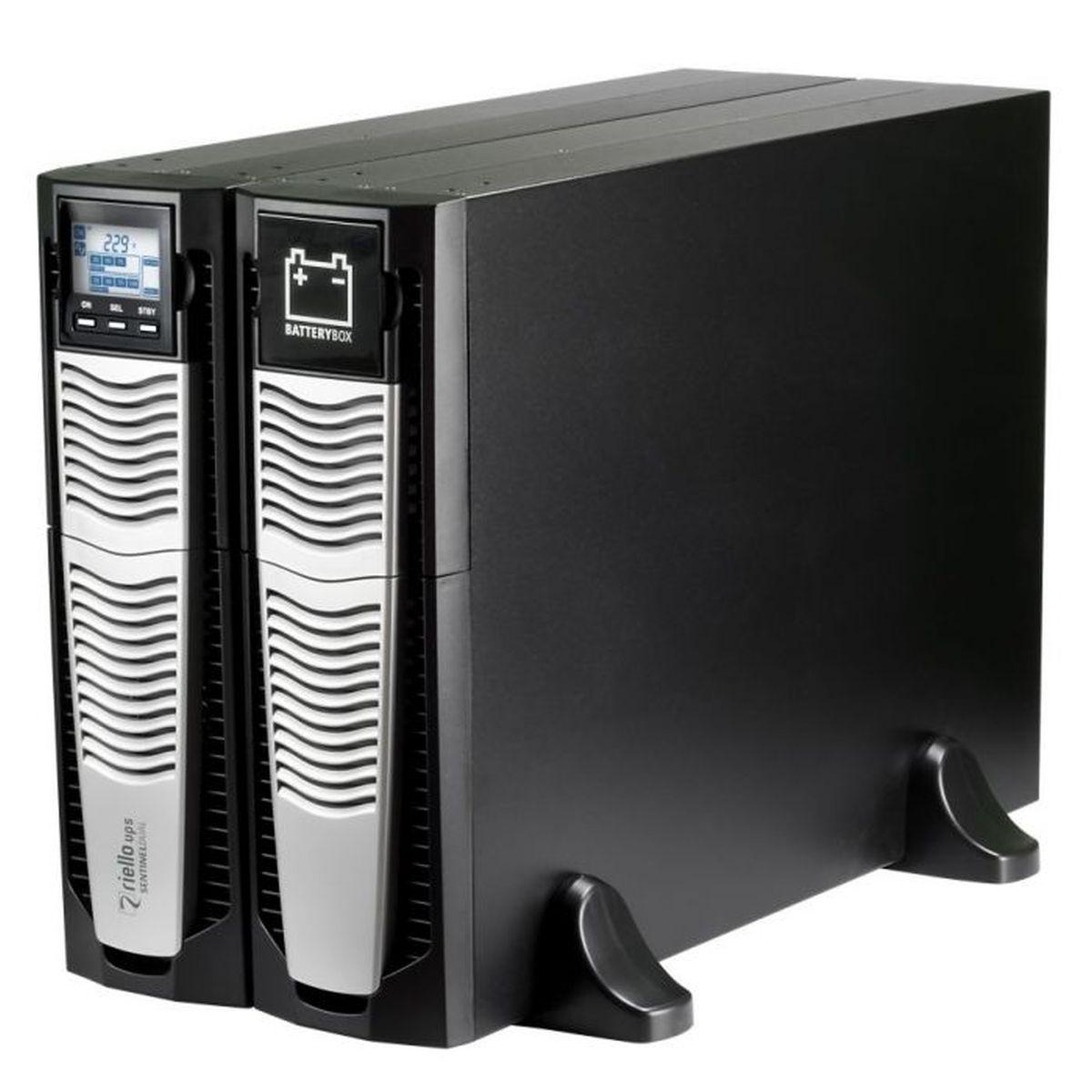Riello UPS Sentinel Dual High Power UPS 8000VA 8000W - 2x IEC 320 C13, 3x IEC 320 C19, USB - Montaggio su rack 3U / Esterno