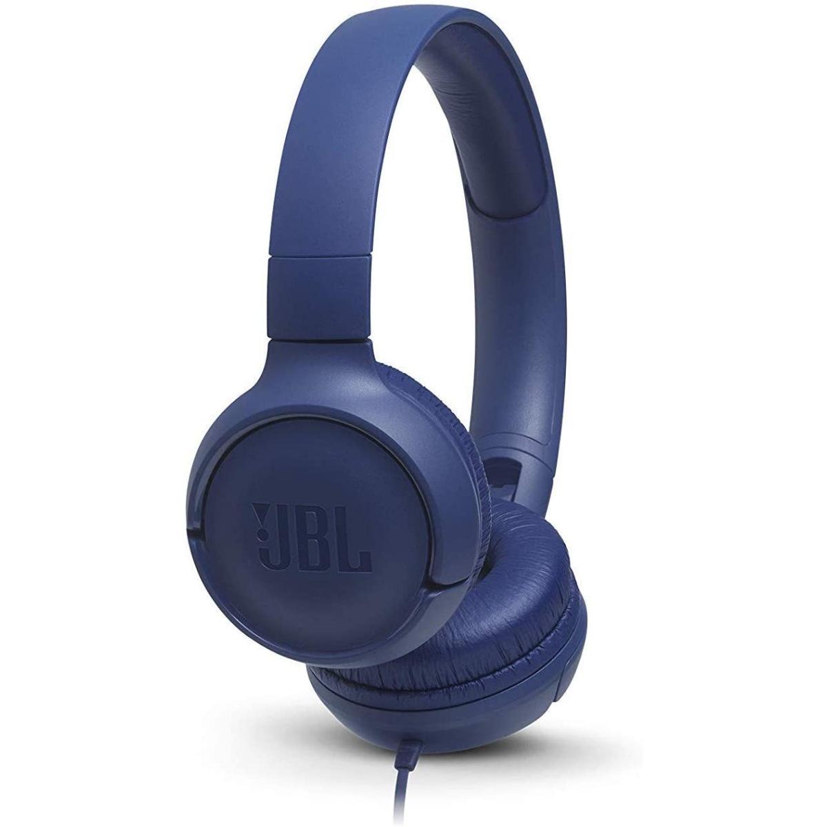 Cuffie JBL Tune 500 con microfono BLU