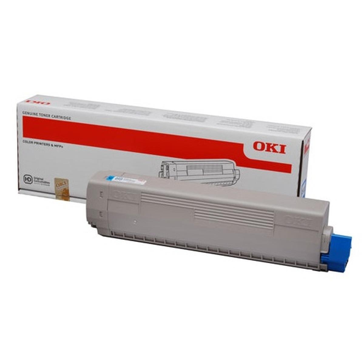Toner Originale (44844615) OKI C822 (7,3K) CIANO