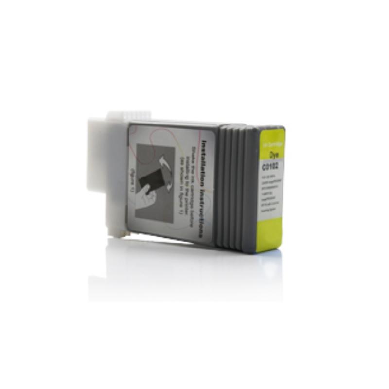 Cartuccia Plotter Compatibile (PFI-102Y) per Canon iPF500, iPF600 (130ml) GIALLO