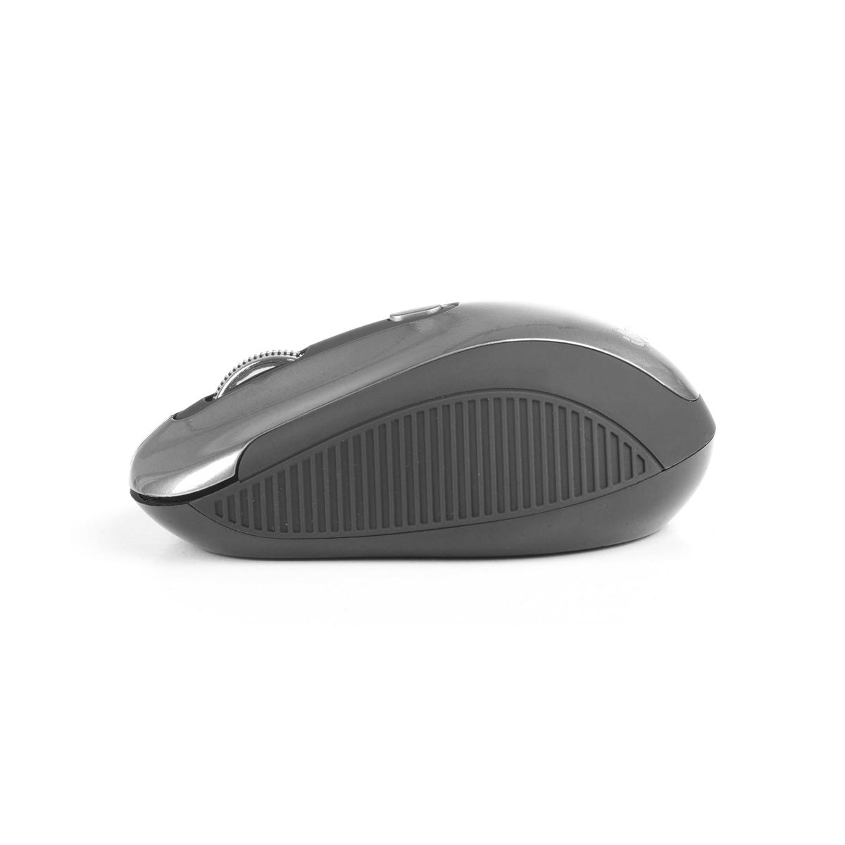 Mouse USB Wireless NGS Haze 1600dpi - 3 Pulsanti - Uso Ambidestro - Colore Grigio/Nero