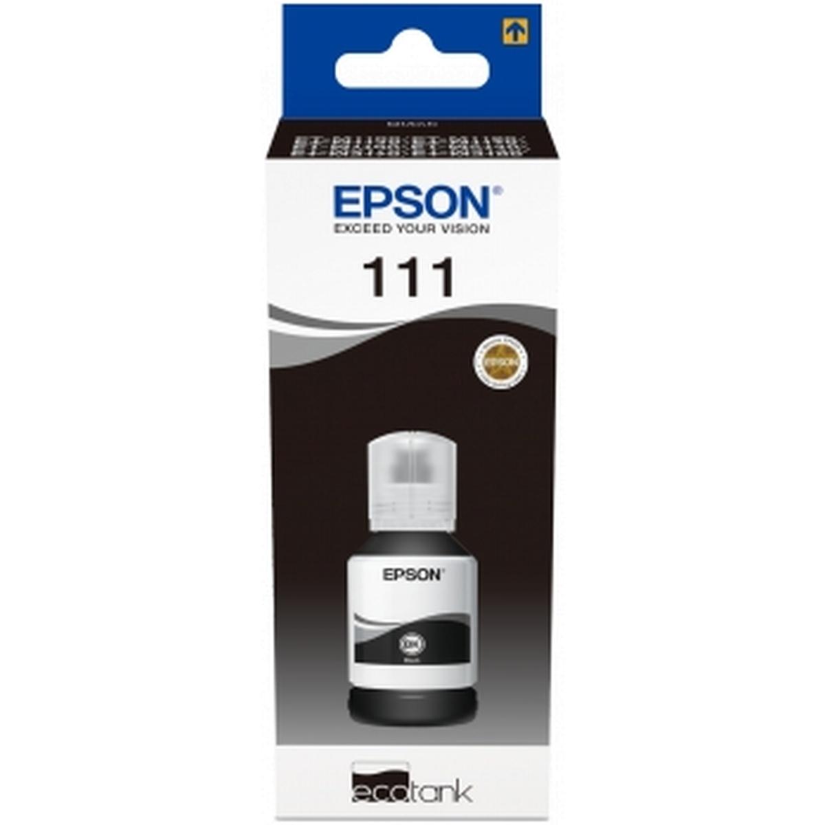 Inchiostro Originale (111, C13T03M140) EPSON ECOTANK ET-M1100 (6K) NERO