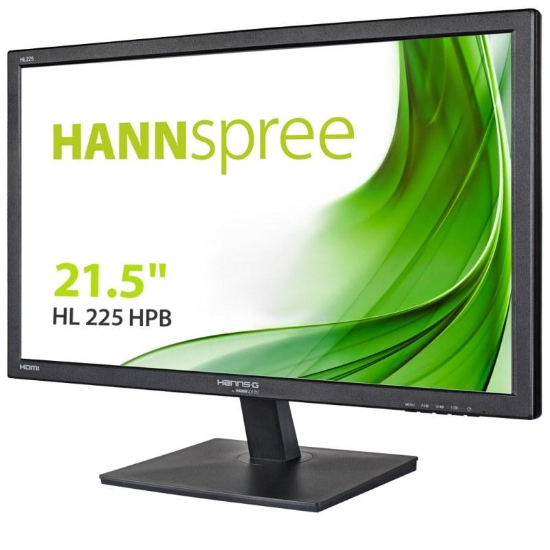 Monitor LED Hannspree 21,5 "1080p Full HD - 16: 9 - Angolo di visione 176º - Risposta 5 ms - HDMI, VGA e 3,5 mm - VESA 100 x 100 mm