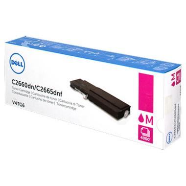 Toner Originale (593-BBBS, V4TG6, VXCWK) DELL C2660DN (4K) MAGENTA XL