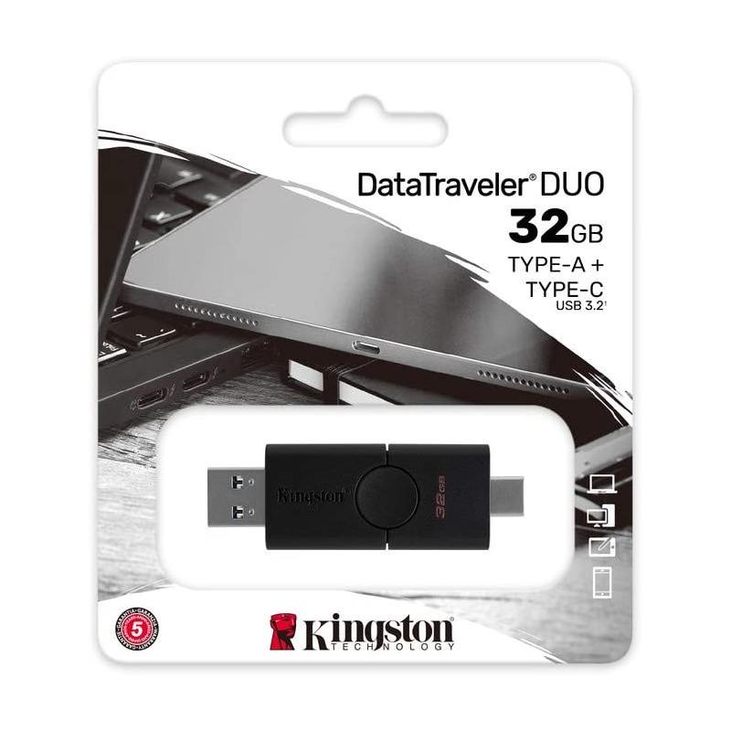 Pendrive Kingston DataTraveler Duo USB-A + USB-C 32GB - 3.2 Gen 1