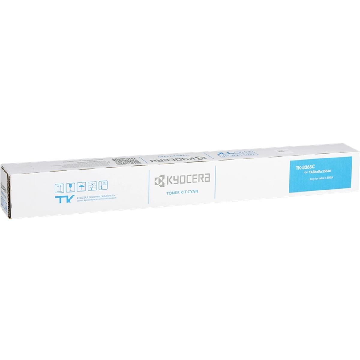 Toner Originale (TK-8365C, 1T02YPCNL0) KYOCERA 2554ci (12K) CIANO