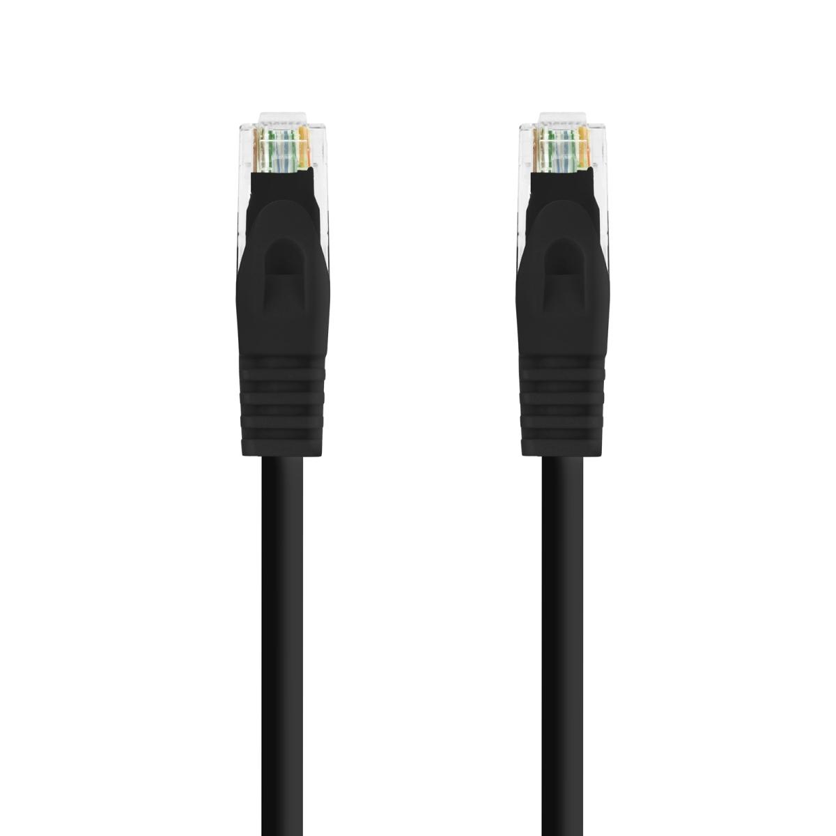 Cavo Patch Cavo Di Rete Nanocable RJ45 LSZH Cat.6a UTP AWG24 3m - Colore Nero