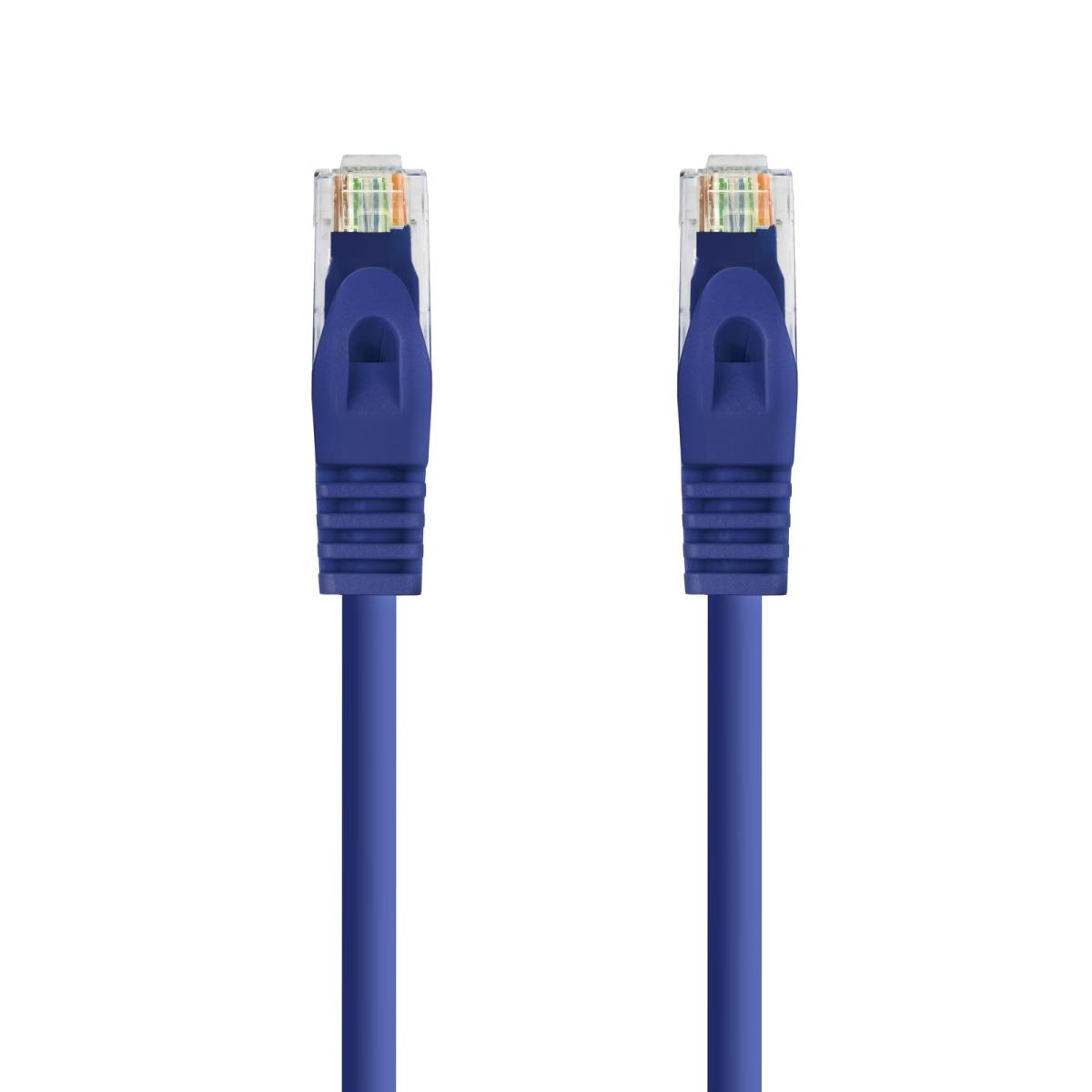 Cavo Patch Cavo Di Rete Nanocable RJ45 LSZH Cat.6a UTP AWG24 3m - Colore Blu