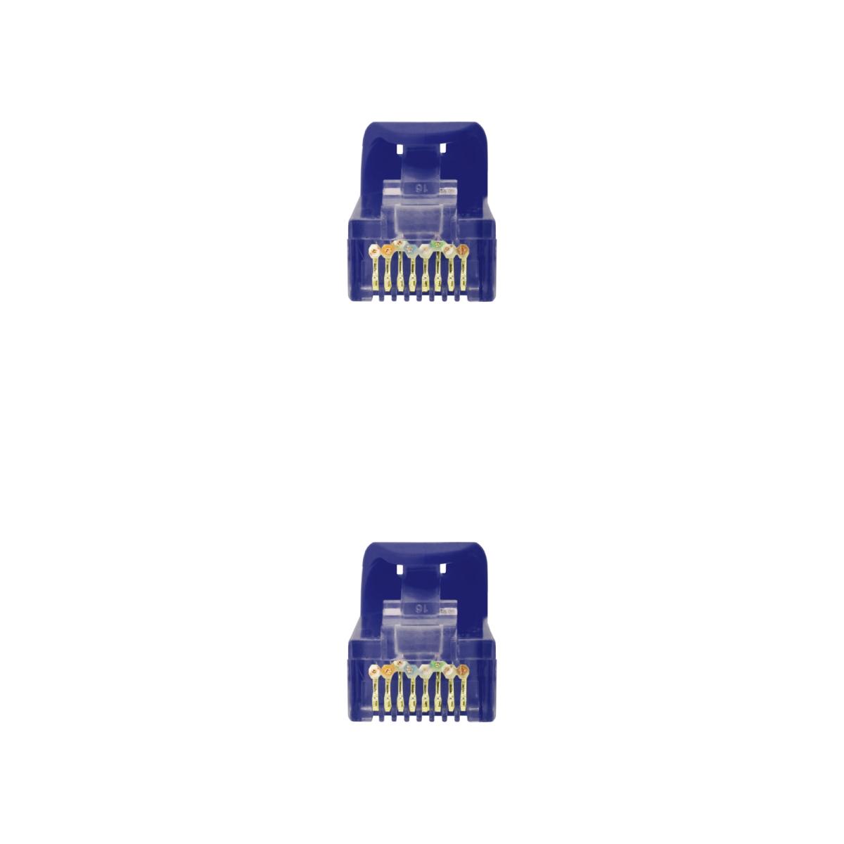 Cavo Patch Cavo Di Rete Nanocable RJ45 LSZH Cat.6a UTP AWG24 3m - Colore Blu