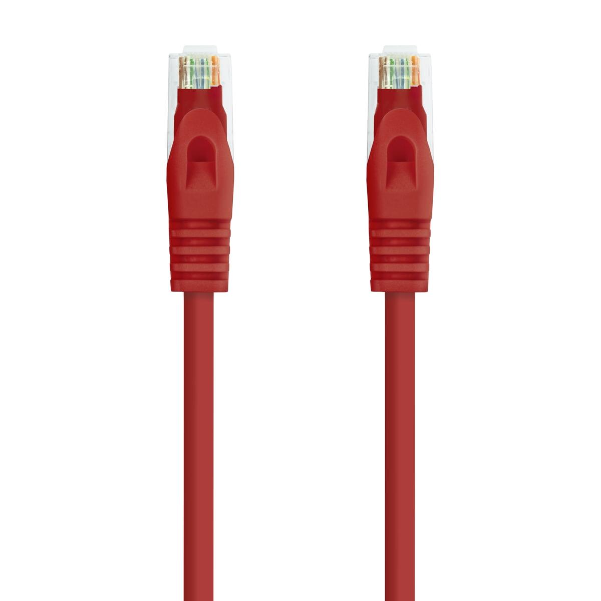 Cavo Patch Cavo Di Rete Nanocable RJ45 LSZH Cat.6a UTP AWG24 3m - Colore Rosso