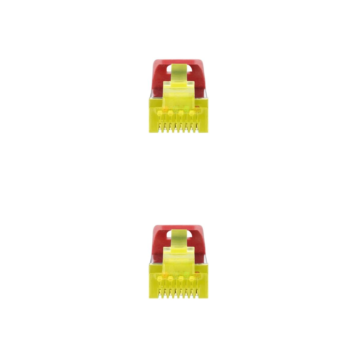 Cavo Patch Cavo Di Rete Nanocable RJ45 LSZH Cat.6a SFTP AWG26 3m - Colore Rosso