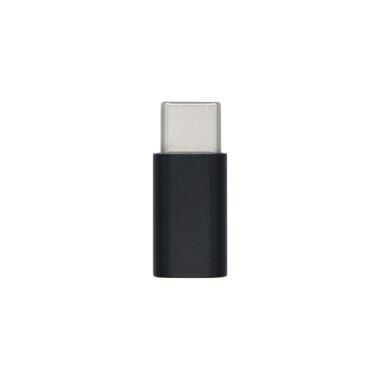 Adattatore Aisens Mini USB-C USB 2.0 - Tipo Micro-B/H-USB-C/M - Colore Nero