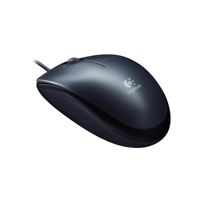 MOUSE ottico USB Logitech 910-005003 M100 3 pulsanti 1,8 m Grigio