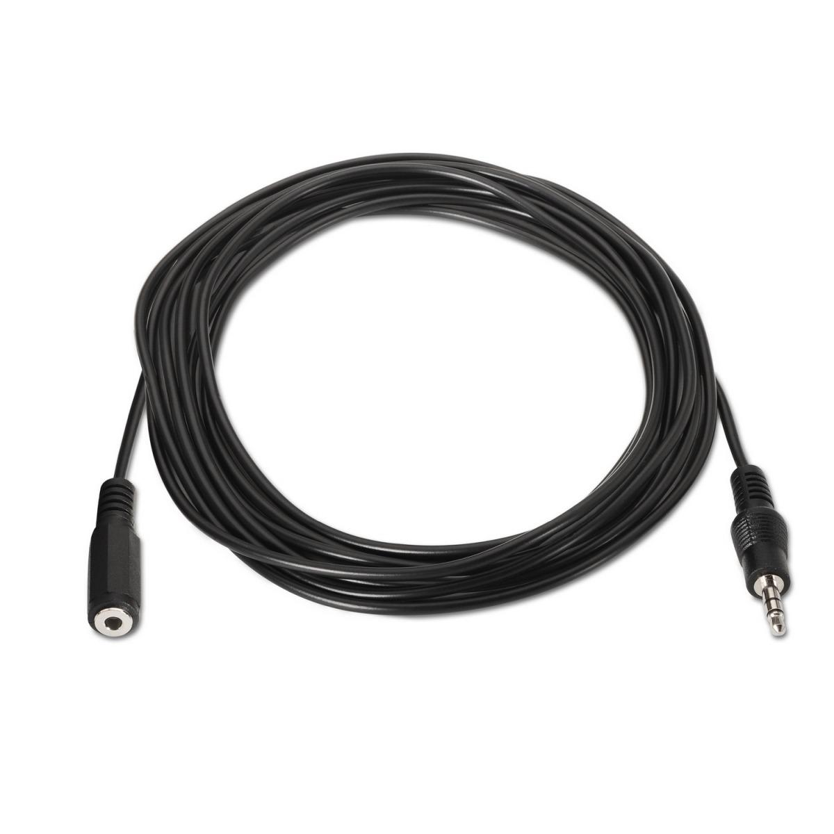 Cavo Audio Stereo Aisens - JACK 3.5/M-JACK 3.5/F - 1.5m - Colore Nero