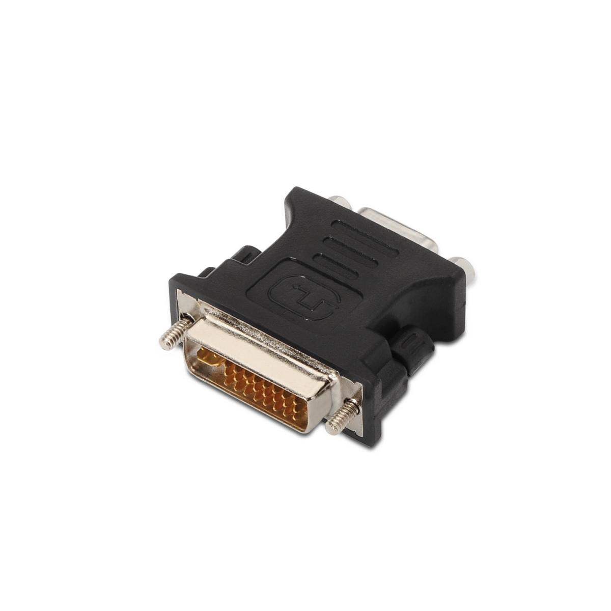 Adattatore Aisens DVI a SVGA - 24+5/Maschio-HDB15/Femmina - Colore Nero