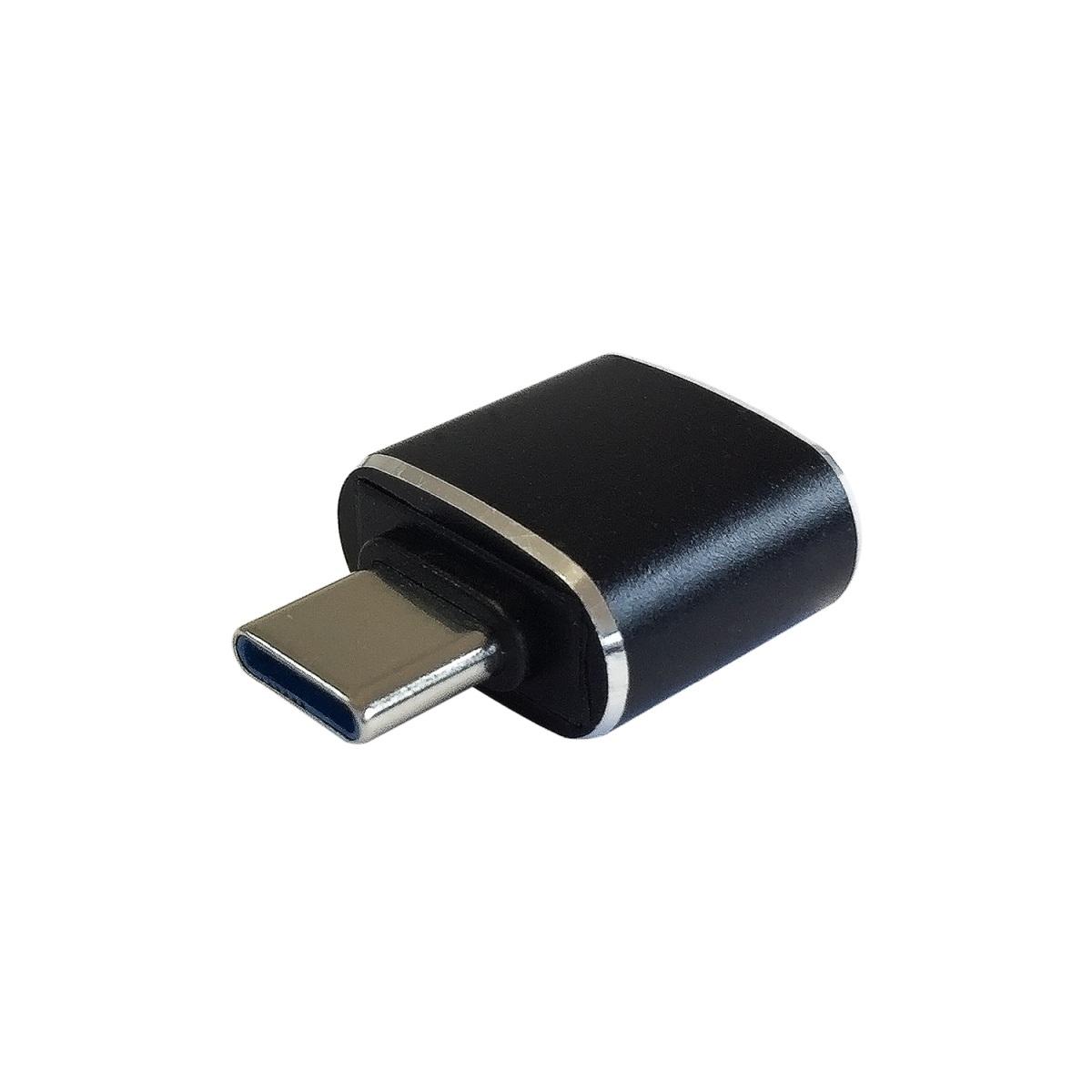 Adattatore Aisens Mini USB 3.1 Gen2 10Gbps 3A - Tipo USB-C/MA/H - Colore Nero