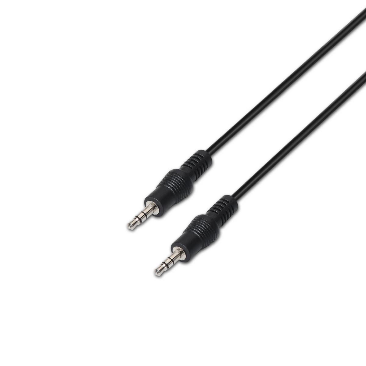 Cavo Audio Stereo Aisens - JACK 3.5/M-JACK 3.5/M - 10m - Colore Nero