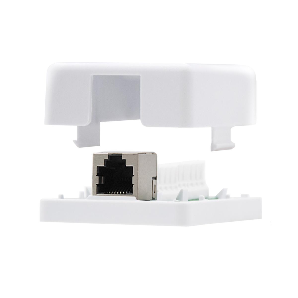 Cassetta esterna Nanocable RJ45 Cat.6 FTP 1 presa