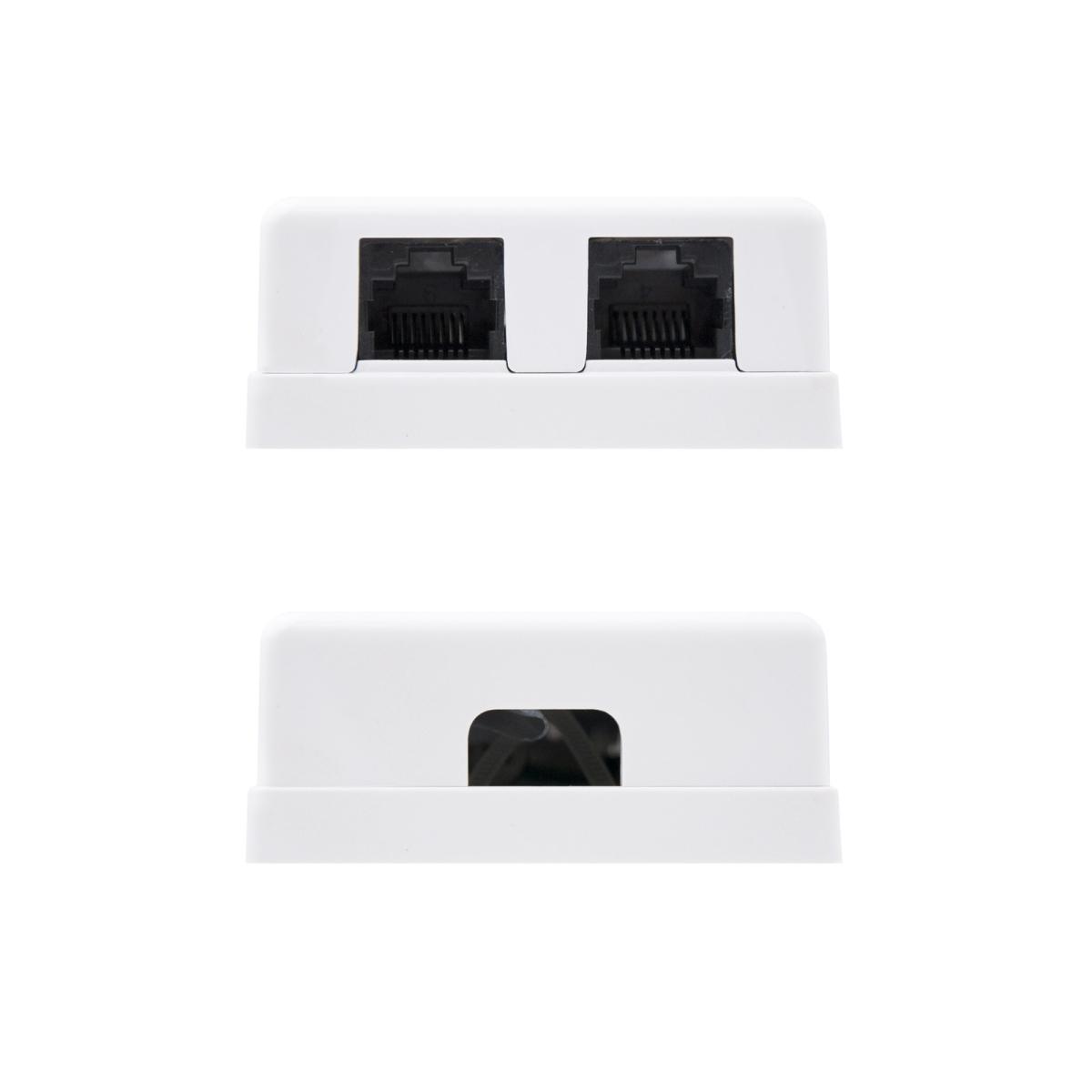 Cassetta esterna Nanocable RJ45 Cat.6 FTP 2 prese