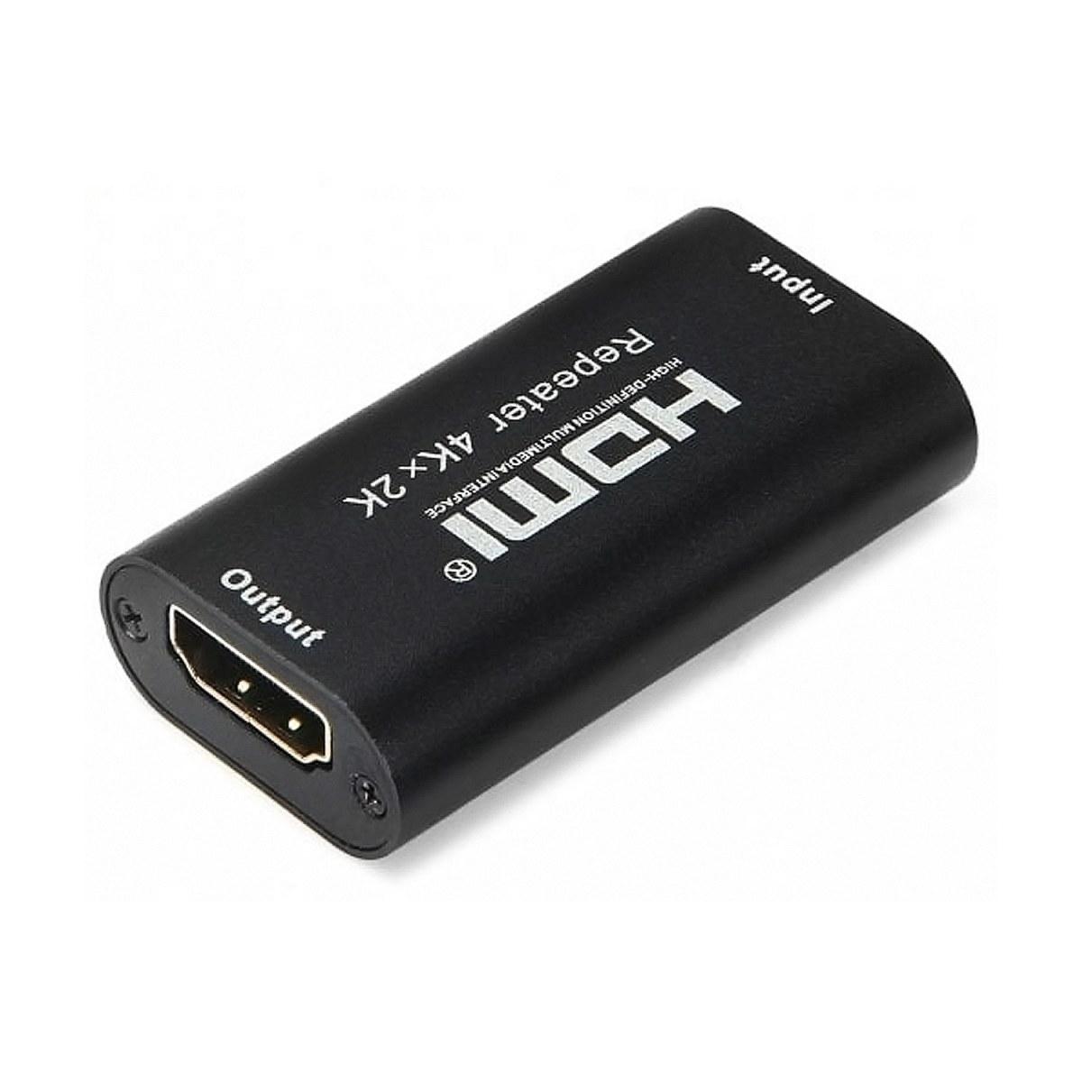 Ripetitore Aisens High Speed HDMI/HEC - Connettori tipo A femmina su entrambe le estremità - Colore nero