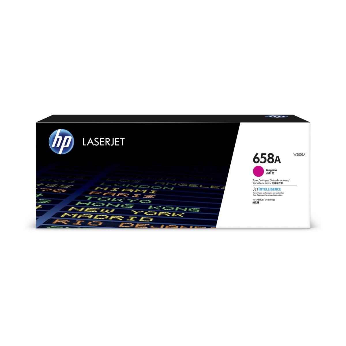 Toner Originale (W2003A, 658A) HP Color LaserJet Enterprise M751dn (6K) MAGENTA