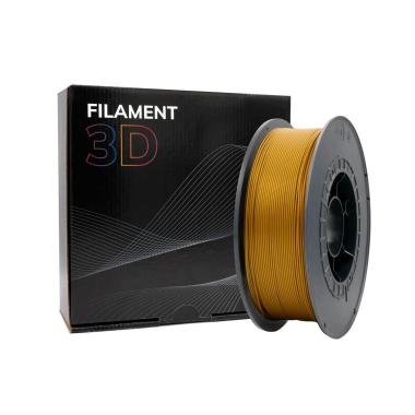 Filamento PLA 3D - Diametro 1,75mm - Bobina 1kg - Colore Oro