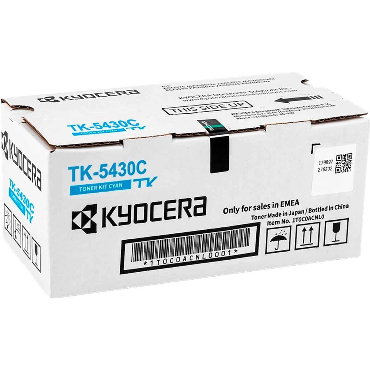 Toner Originale (TK-5430C, 1T0C0ACNL1) KYOCERA MA2100cfx (1,250K) CIANO