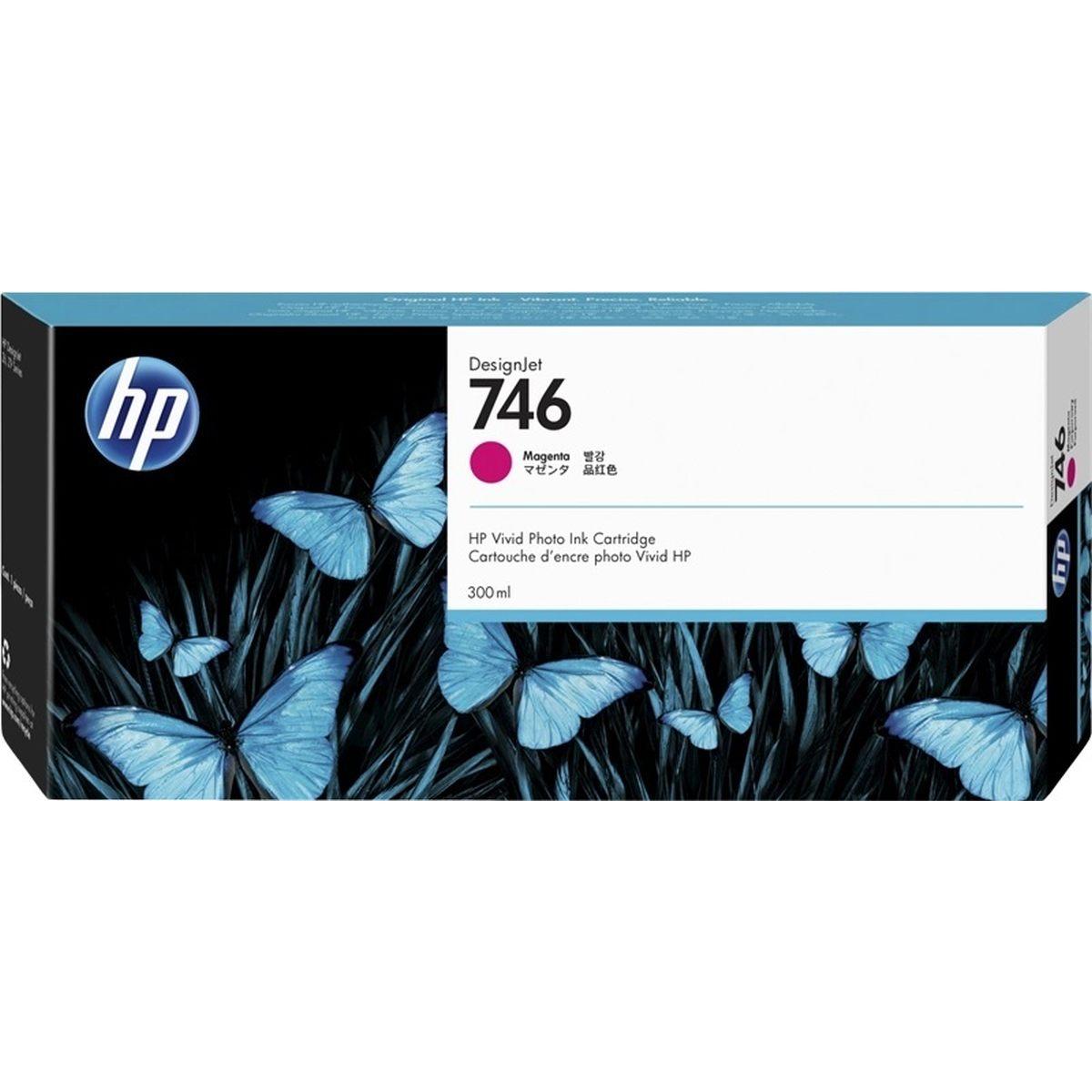 Cartuccia Originale (P2V78A, 746) HP DesignJet Z6 (300ml) MAGENTA