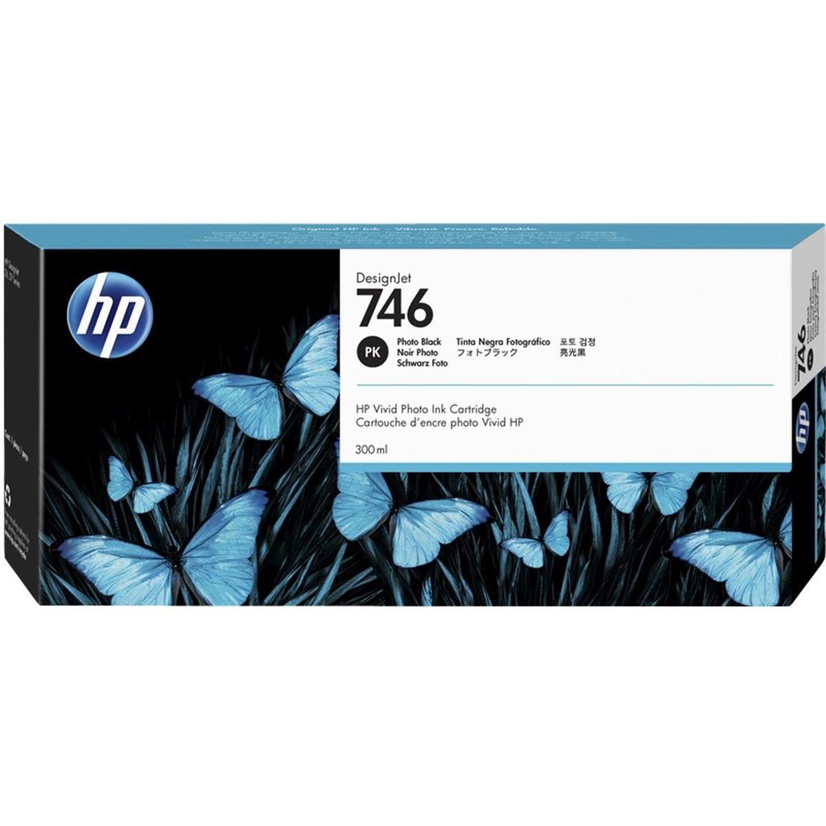 Cartuccia Originale (P2V82A, 746) HP DesignJet Z6 (300ml) NERO FOTO