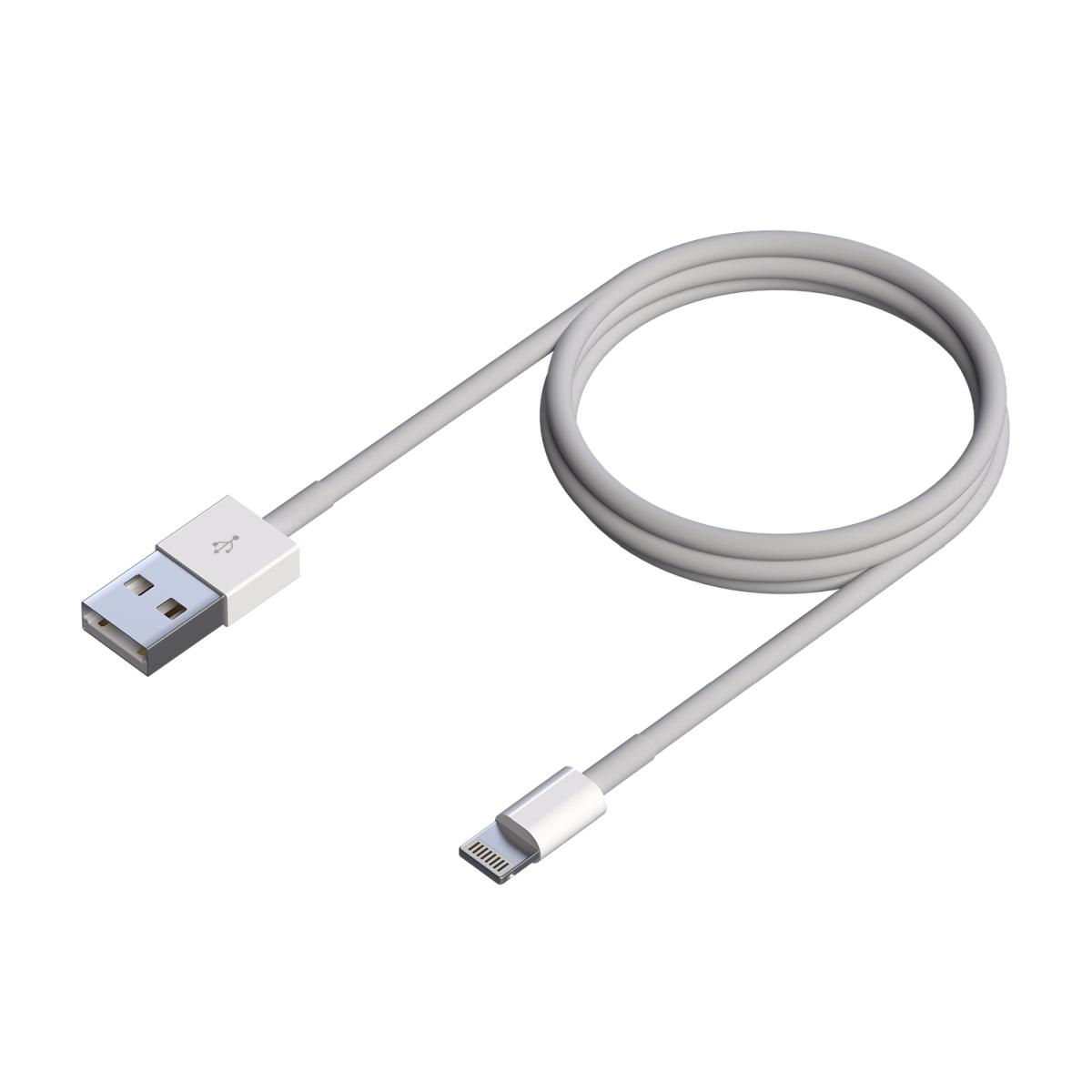 Cavo di prolunga Aisens USB 2.0, Lightning / M-USB A Maschio - 0,5 m - Colore Bianco