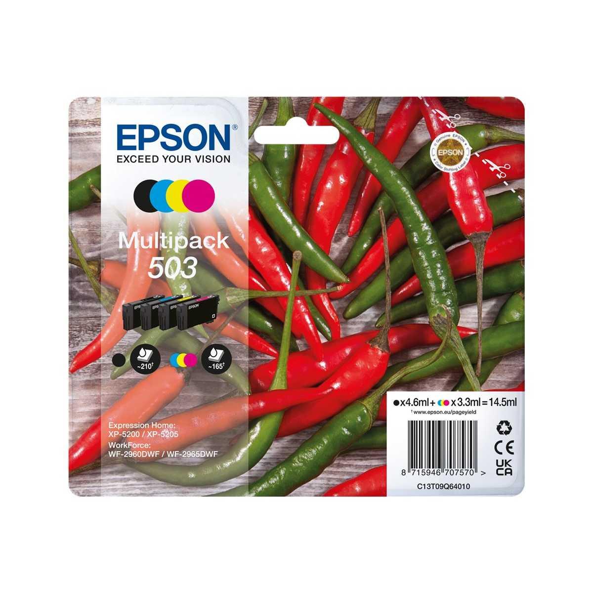 Multipack Cartucce Originale (C13T09Q64010, 503) EPSON XP5200