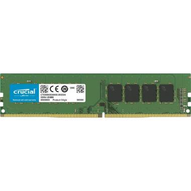 Crucial Memoria RAM DIMM DDR4 2400 MHz PC4-19200 8GB CL17