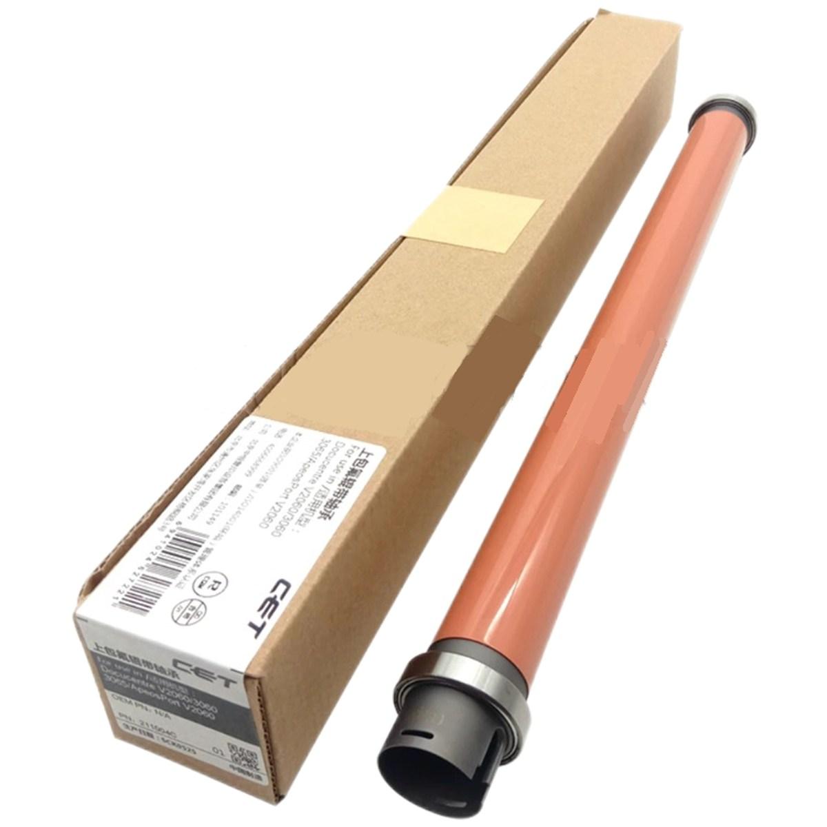 Rullo Fusore Superiore con manicotto Compatibile per Xerox C7020 (rosso)