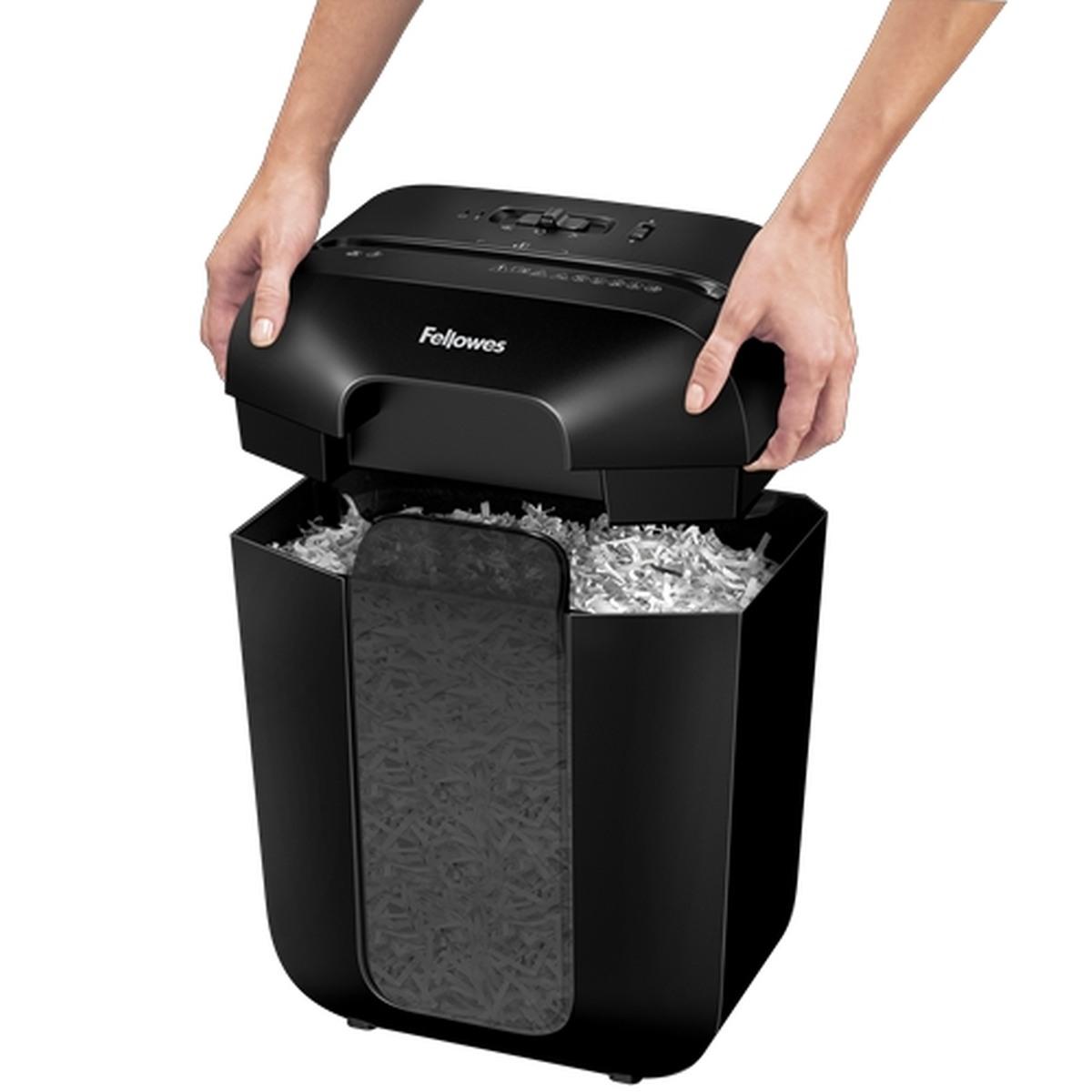 Distruggi documenti manuale Fellowes LX50 con taglio a particelle - Distrugge fino a 9 fogli - 17L