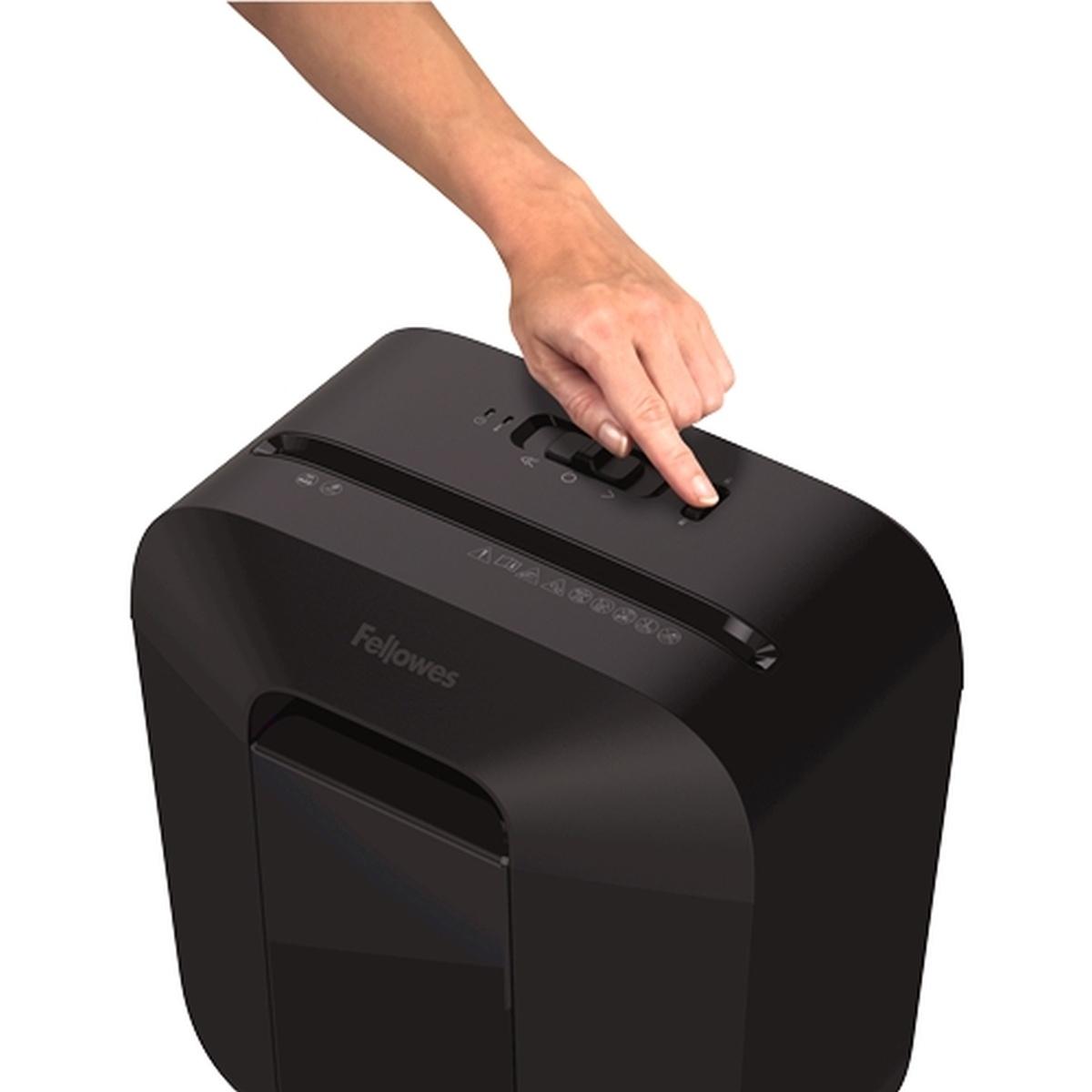Fellowes LX45 Distruggi documenti manuale a particelle - Distrugge fino a 8 fogli - 17L