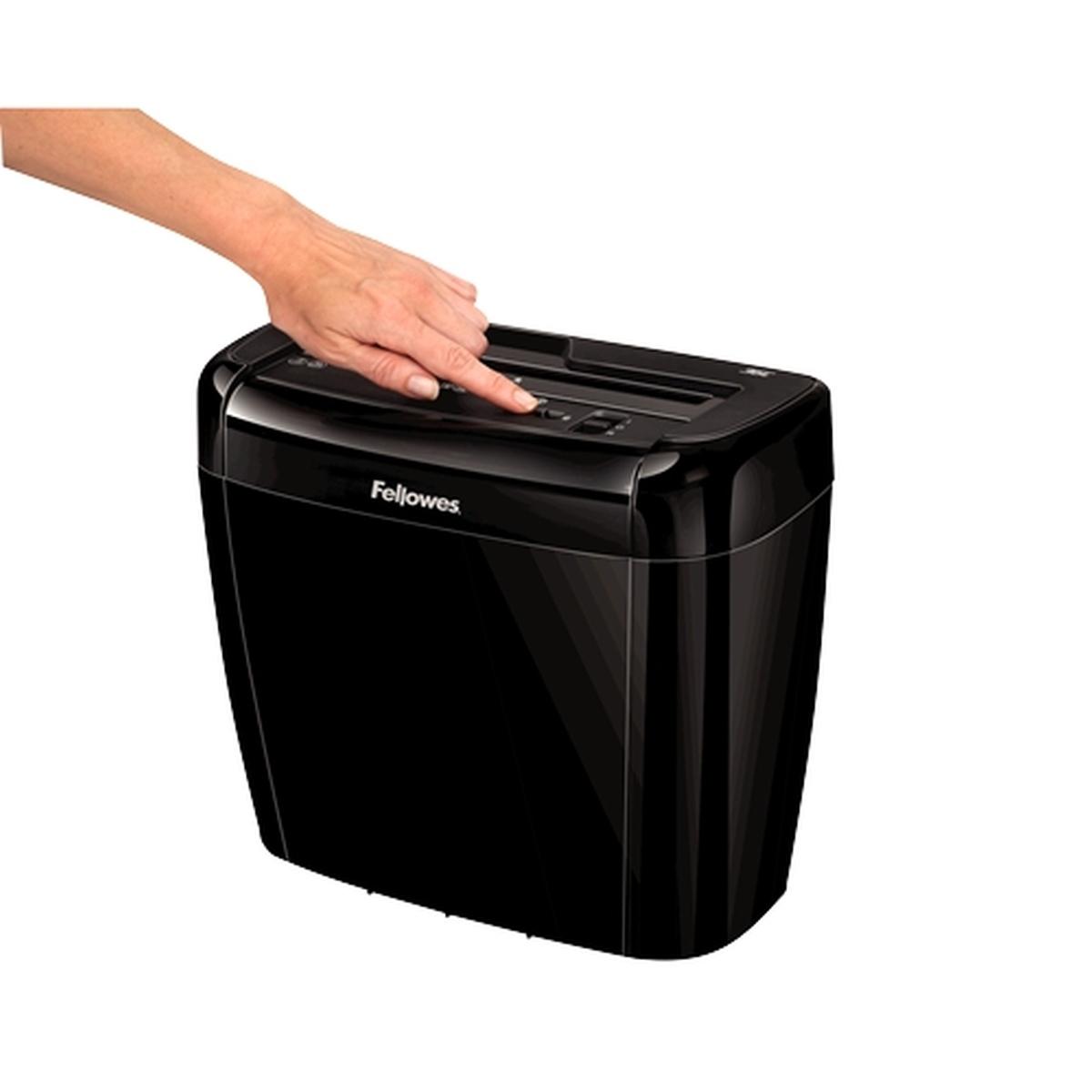 Distruggi documenti manuale Fellowes 36C con taglio a particelle - Distrugge fino a 6 fogli - 12L