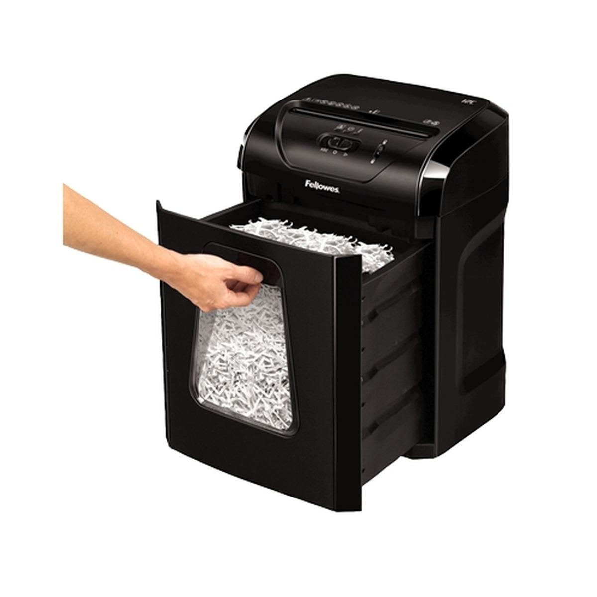 Distruggi documenti manuale Fellowes 12C con taglio a particelle - Distrugge fino a 12 fogli - 19L