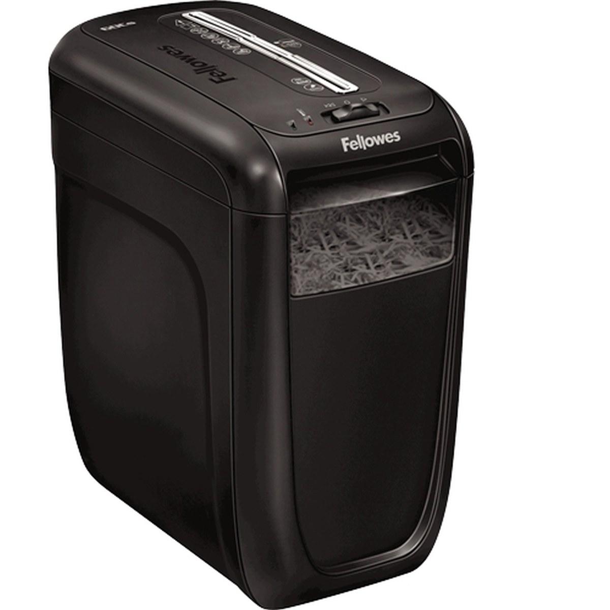 Fellowes 60Cs Distruggi documenti manuale con taglio a particelle - Distrugge fino a 10 fogli - 22L