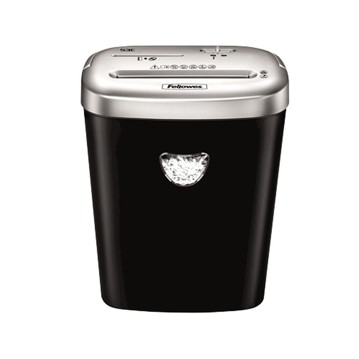 Fellowes 53C Distruggi documenti manuale con taglio a particelle - Distrugge fino a 10 fogli - 25L