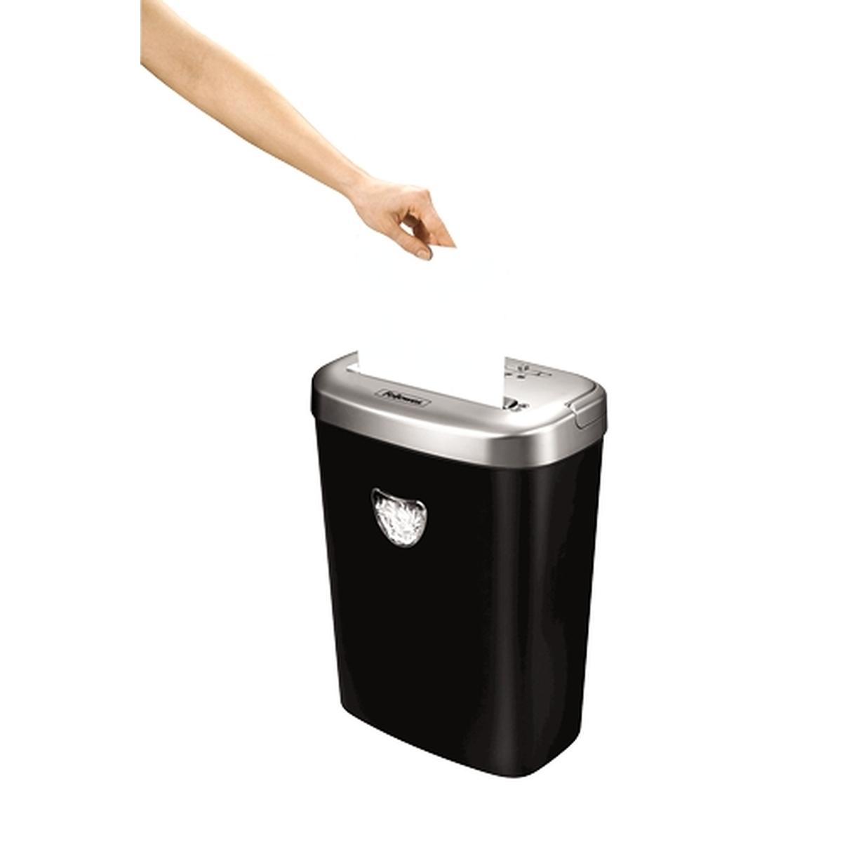 Fellowes 53C Distruggi documenti manuale con taglio a particelle - Distrugge fino a 10 fogli - 25L