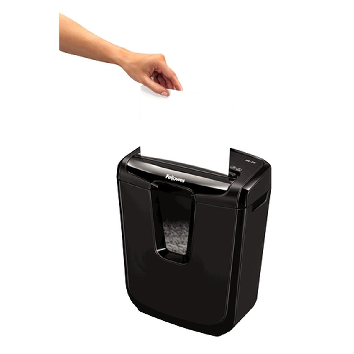Distruggi documenti manuale a particelle Fellowes M-7C - Distrugge fino a 7 fogli - 14L