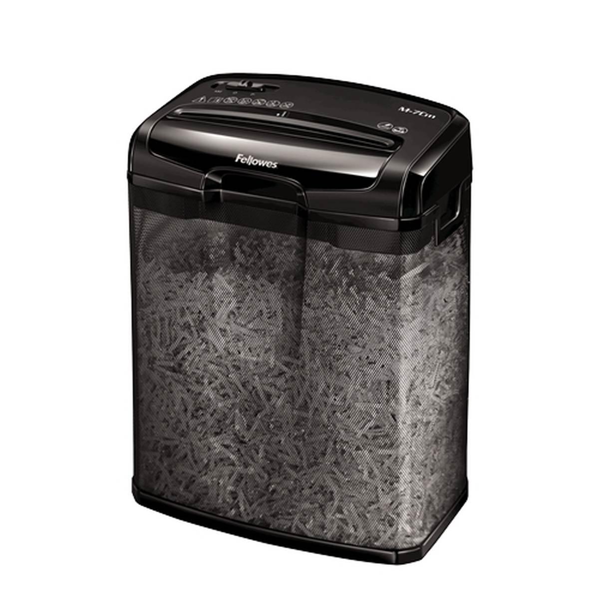 Distruggi documenti manuale Fellowes M-7CM con taglio a particelle - Distrugge fino a 7 fogli - 13L